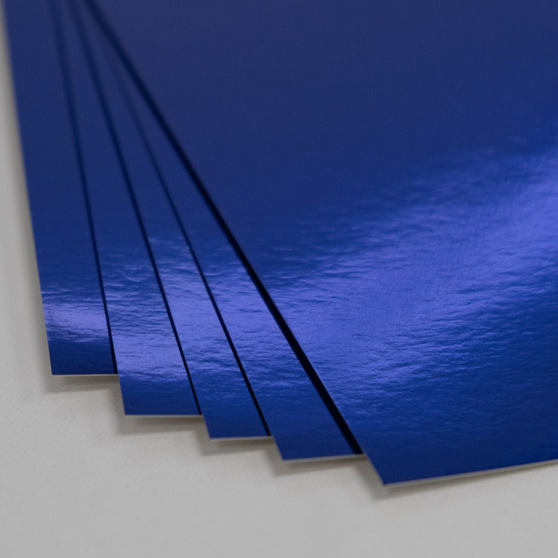 8.5X11 Whole Spectrum Foil Cardstock, Tanzanite (5 Sheets)