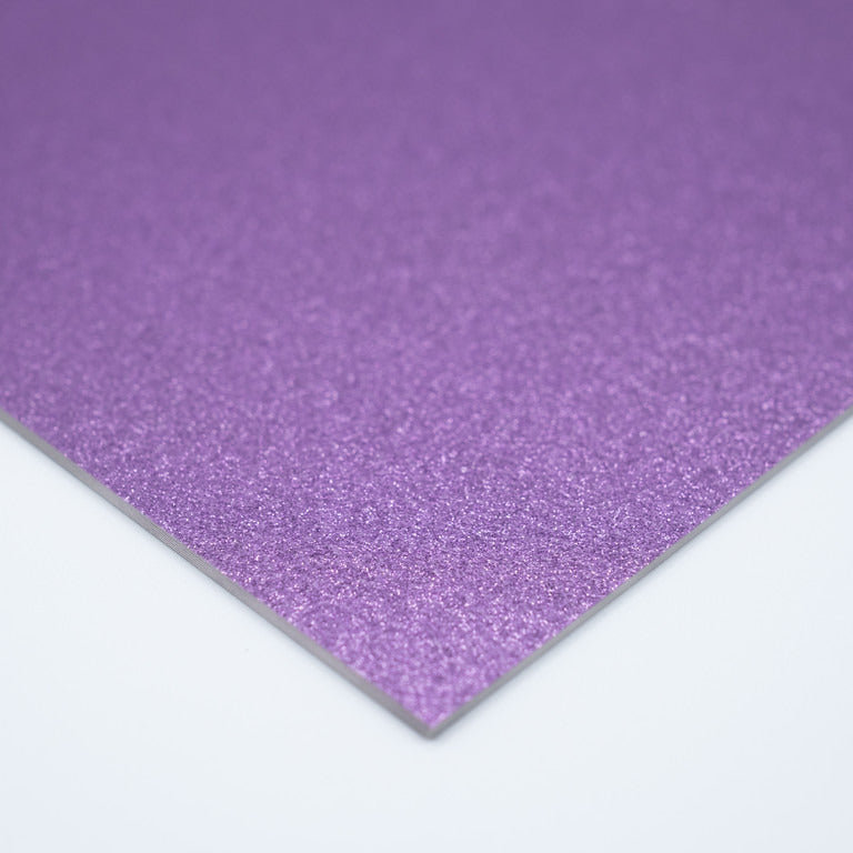 8.5x11 Whole Spectrum Glitter Cardstock, Rubellite (5 sheets)