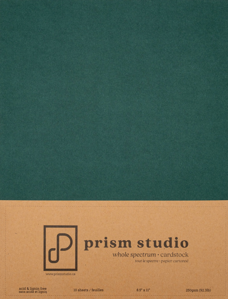 8.5X11 Whole Spectrum Smooth Cardstock, 92lb - Balsam (10 Sheets)