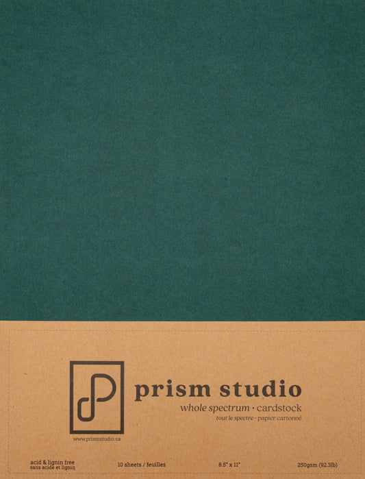8.5X11 Whole Spectrum Smooth Cardstock, 92lb - Balsam (10 Sheets)