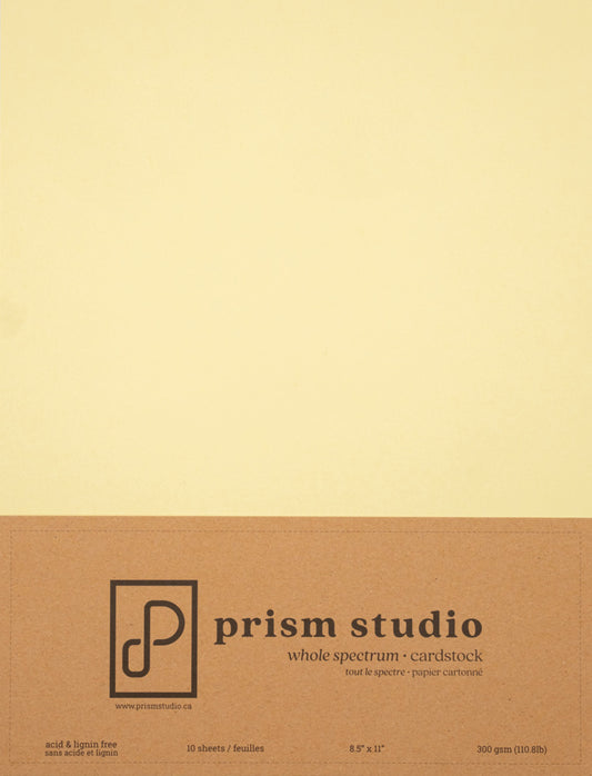 8.5X11 Whole Spectrum Smooth Cardstock, 110lb - Jessamine (10 Sheets)