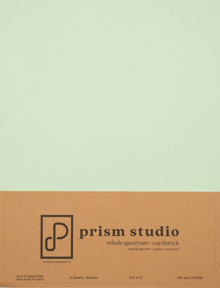 8.5X11 Whole Spectrum Smooth Cardstock, 110lb - Echeveria (10 Sheets)