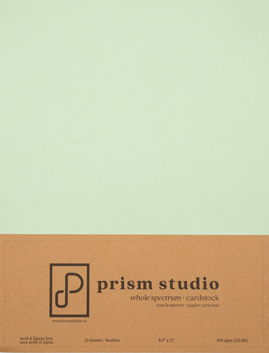 8.5X11 Whole Spectrum Smooth Cardstock, 110lb - Echeveria (10 Sheets)
