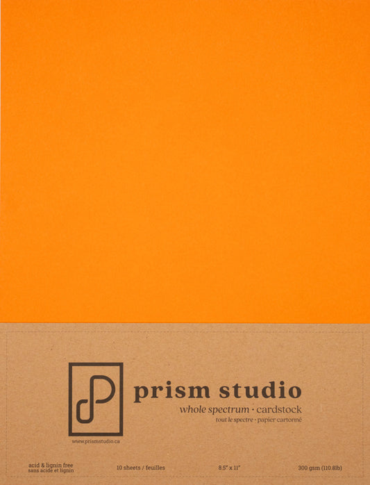 8.5X11 Whole Spectrum Smooth Cardstock, 110lb - Bird of Paradise (10 Sheets)