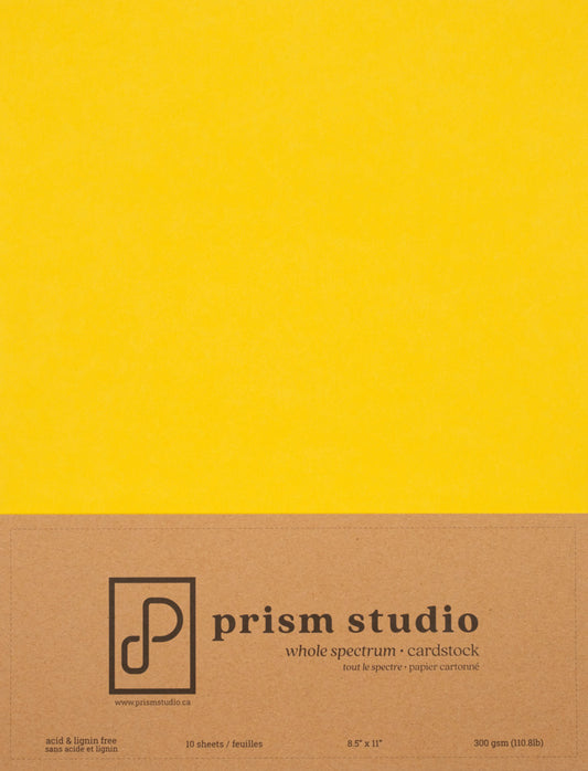 8.5X11 Whole Spectrum Smooth Cardstock, 110lb - Marigold (10 Sheets)