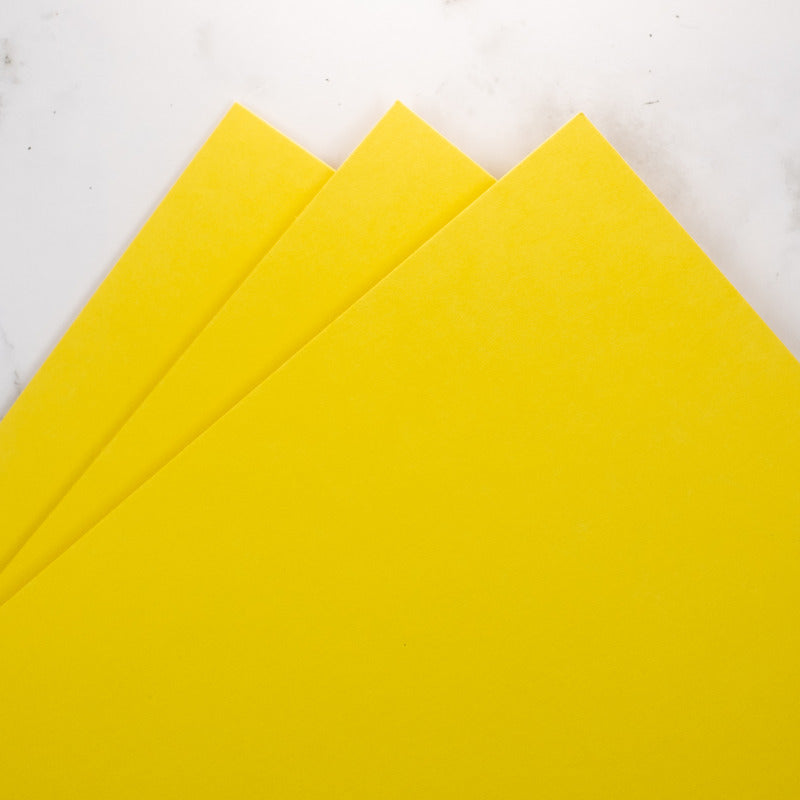 8.5X11 Whole Spectrum Smooth Cardstock, 110lb - Buttercup (10 Sheets)