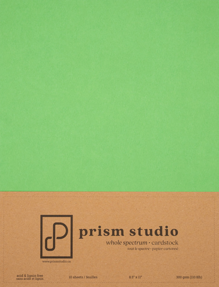 8.5X11 Whole Spectrum Smooth Cardstock, 110lb - Opuntia (10 Sheets)