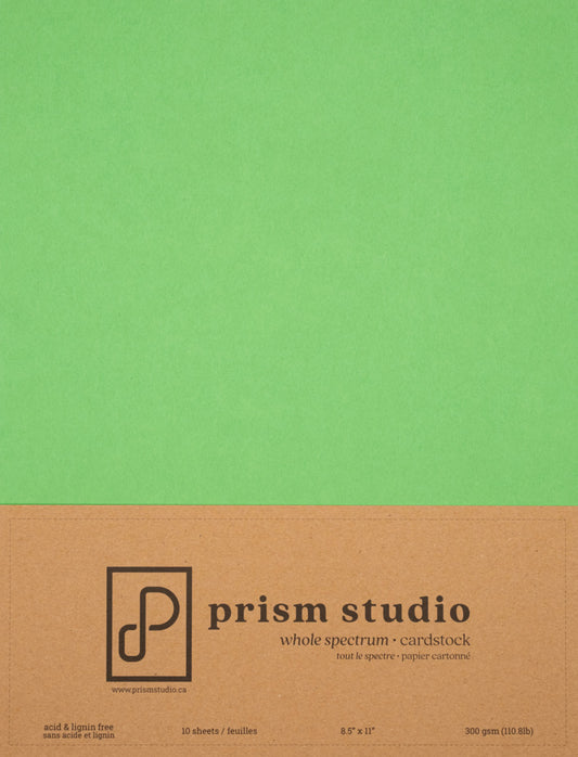 8.5X11 Whole Spectrum Smooth Cardstock, 110lb - Opuntia (10 Sheets)