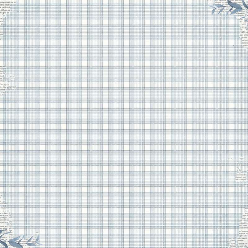 12X12 Patterned Paper, Simple Vintage Meadow Flowers - Beauty In Today (1 sheet)
