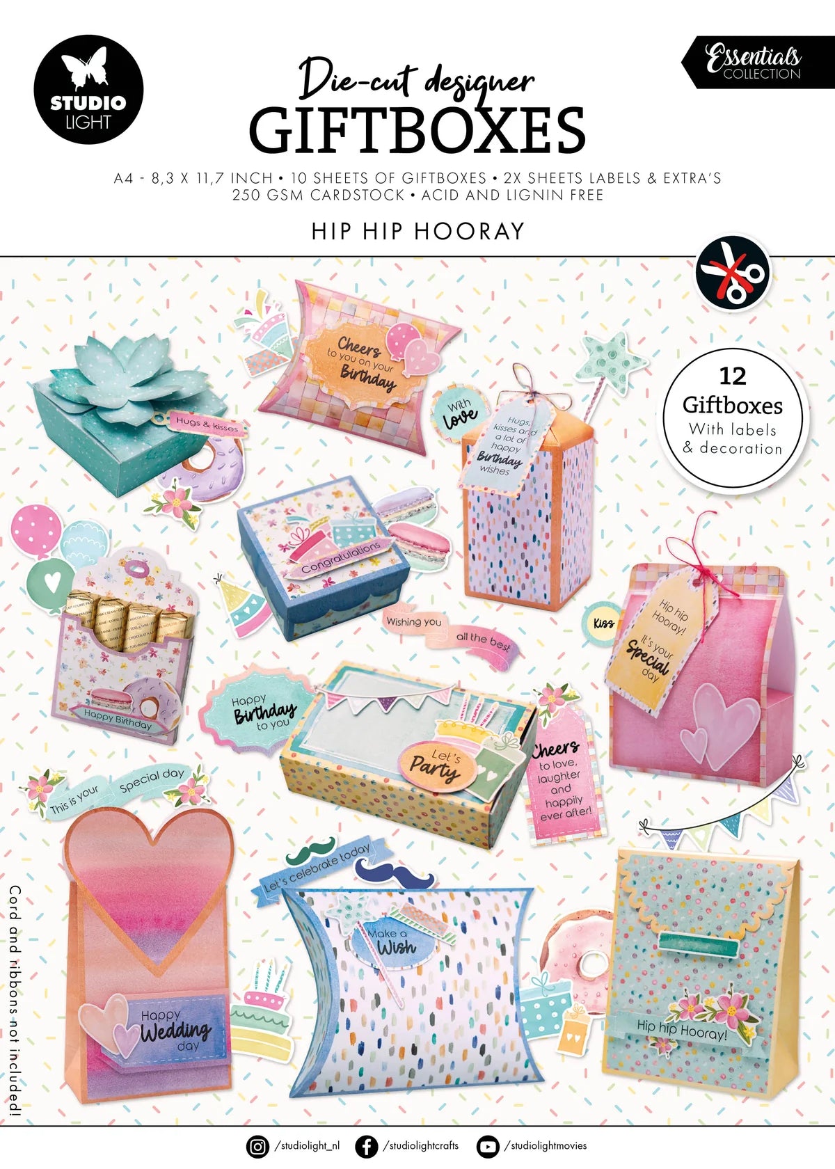DIY Giftboxes Hip Hip Hooray Paper Pad