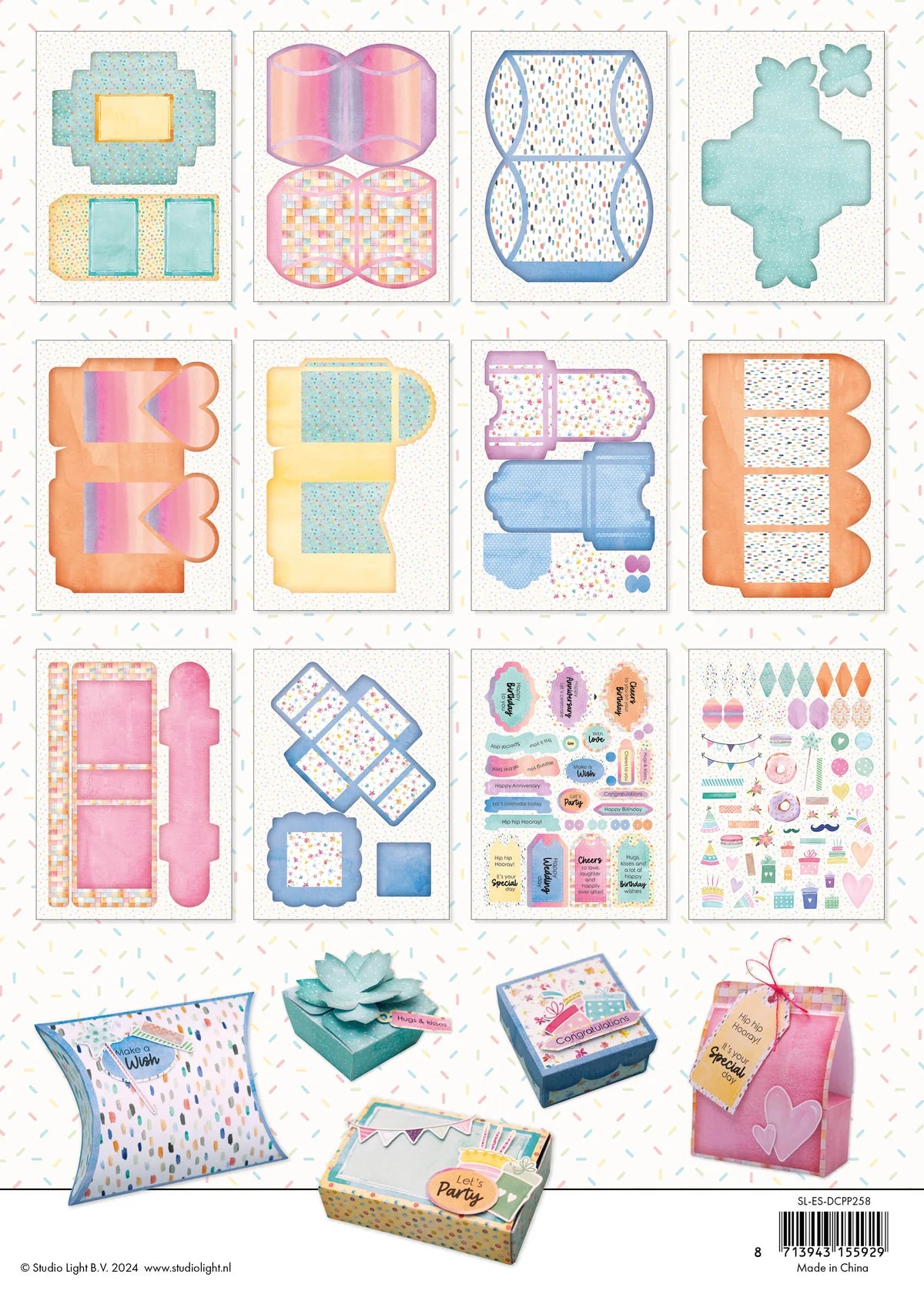 DIY Giftboxes Hip Hip Hooray Paper Pad