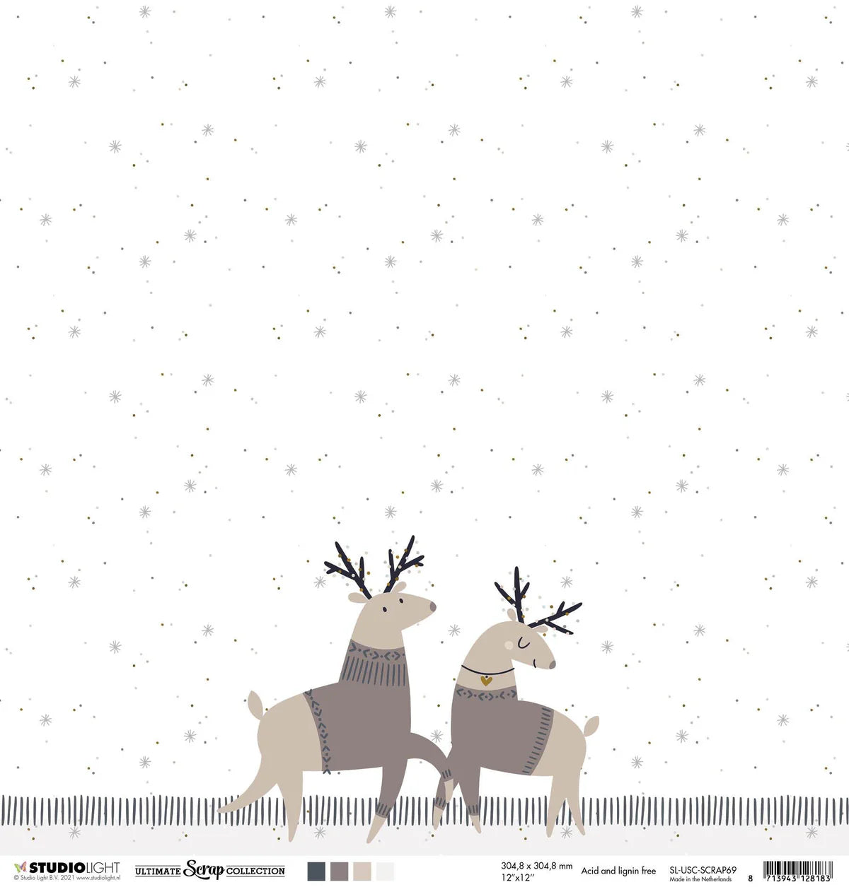 Studio light - Christmas Collection nr.69 (1 sheet)
