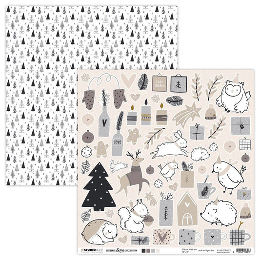 Studio light - Christmas Collection nr.72 (1 sheet)