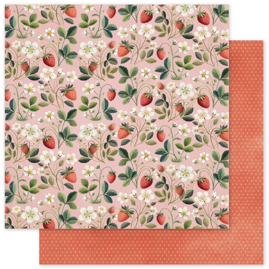Strawberry Friends 12x12 Paper Pad