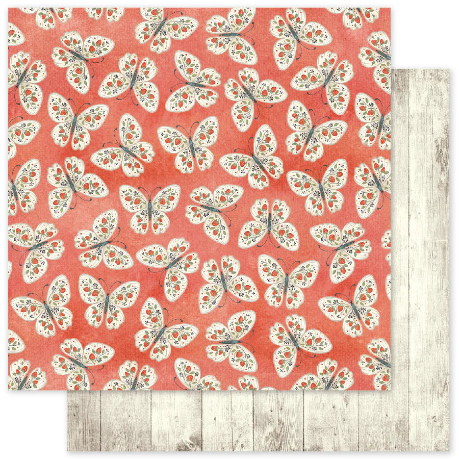 Strawberry Friends Basics 6x6 Paper Pad