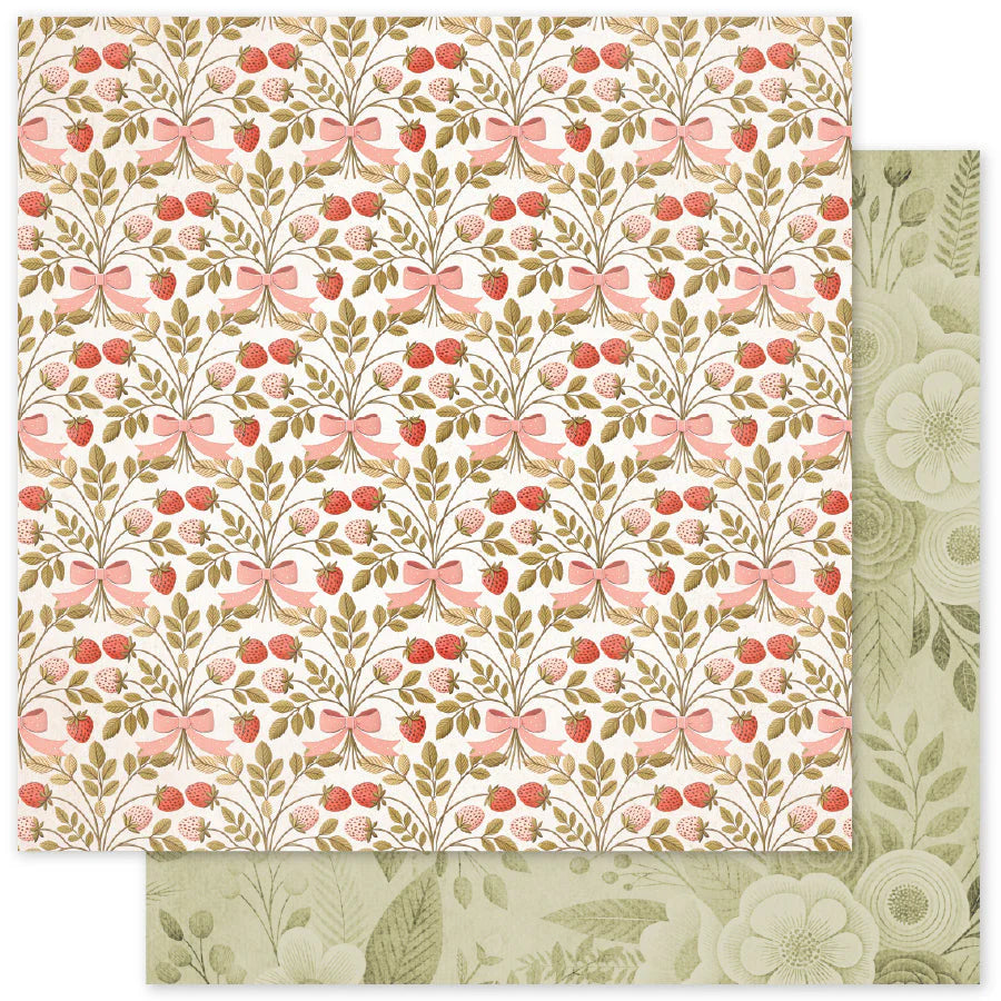 Strawberry Friends Basics 6x6 Paper Pad