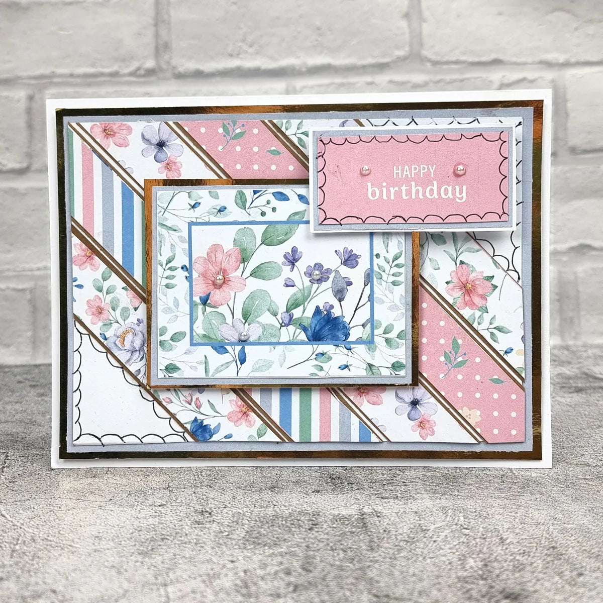 The Paper Boutique 阳光花园 8x8 纯色纸