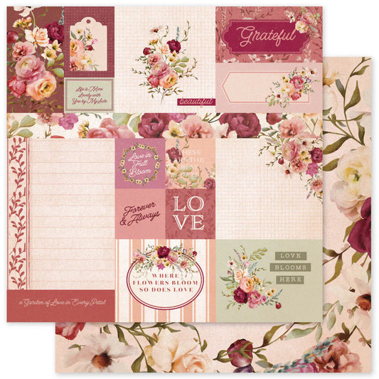Vintage Rose Basics 12 x 12 Collection