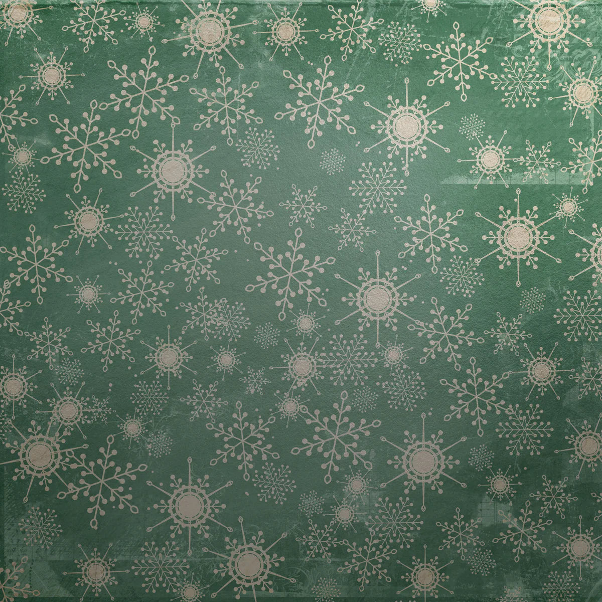 White Christmas Foil 6 x 6 Paper Collection