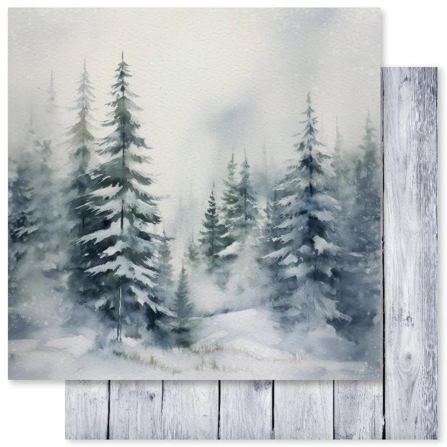 White Christmas Basics 6x6 Paper Collection
