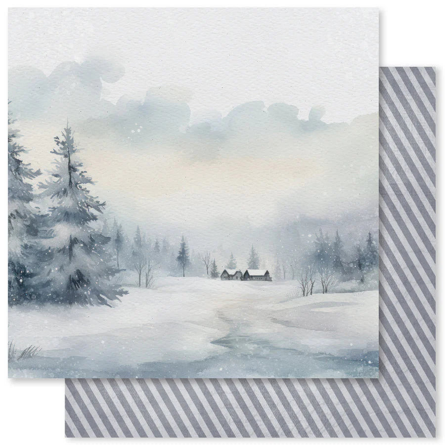 White Christmas Basics 6x6 Paper Collection
