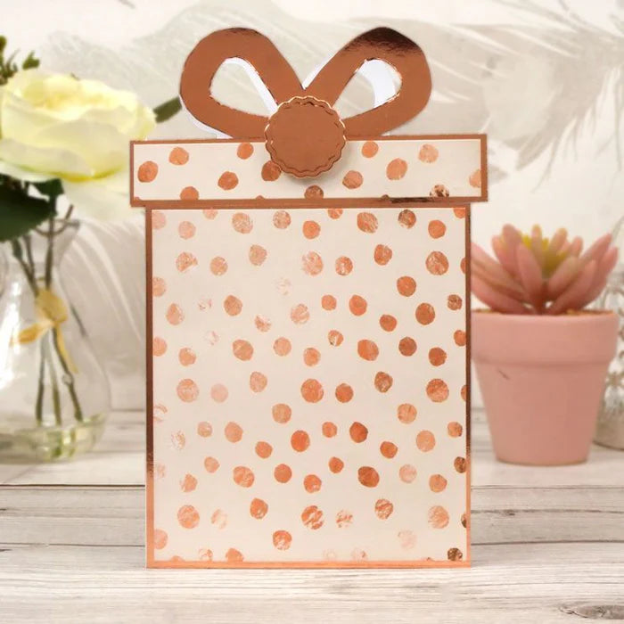 Luxury Shaped Card Blanks & Envelopes - Present