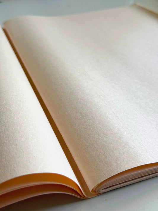 Premium Handmade Xuan Paper Sampler - Morning Gleam (扶光笺)-25 sheets